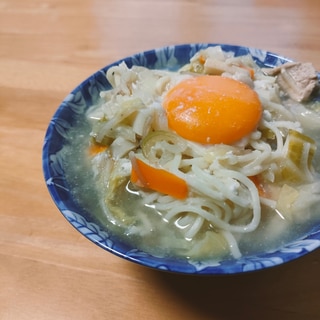 卵とじチャンポン麺